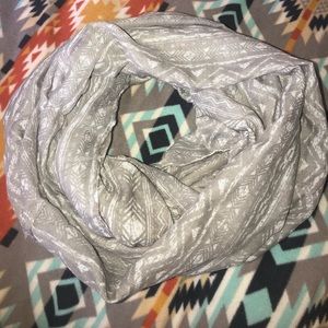 Tribal print infinity scarf